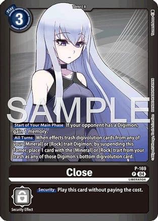 Close — Limited Card Pack -Billion Bullet- Digimon Card Game card by Transient Angel
