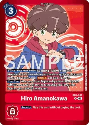 Hiro Amanokawa — Limited Card Pack -Billion Bullet-