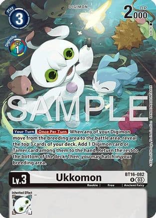 Ukkomon — Limited Card Pack -Billion Bullet-