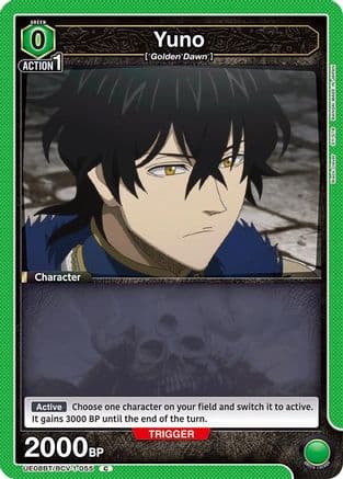 Yuno (055) (Box Topper Foil) — UE08BT: Black Clover