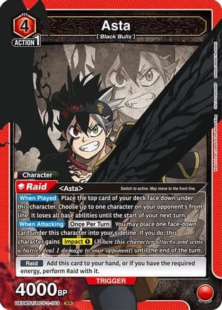 Asta (103) — Union Arena card