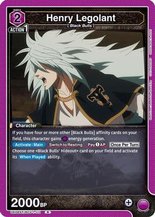 Henry Legolant — UE08ST: Black Clover Starter Deck
