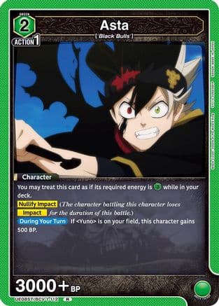 Asta (112) — UE08ST: Black Clover Starter Deck
