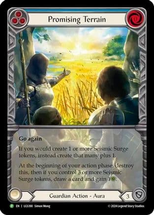 Promising Terrain - LGS390 — Flesh and Blood: Promo Cards