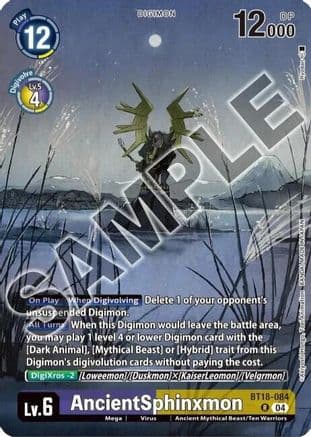 AncientSphinxmon (Tamer's Selection Box Ver. Championship 2024) — Release Special Booster 2.0