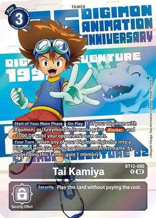 Tai Kamiya (Digimon Animation Series 25th Anniversary Set) — Across Time