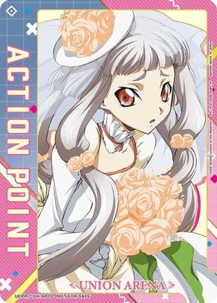 Action Point Card (AP02) (Code Geass) — Union Arena Promotion Cards