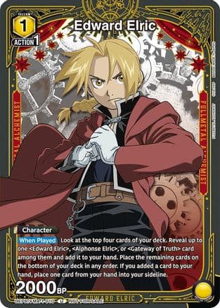 Edward Elric (010) — Union Arena Promotion Cards