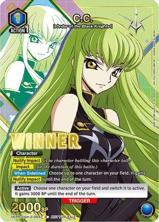 C.C. (004) (Winner) — Union Arena Promotion Cards