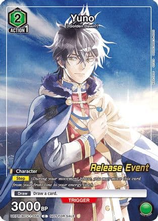 Yuno (Release Event Participation) — UE08BT: Black Clover Release Event Cards