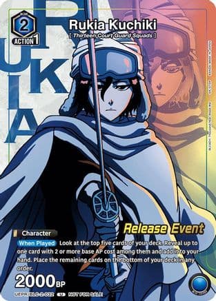 Rukia Kuchiki (Release Event Participation) — UEX01BT: BLEACH: Thousand-Year Blood War Vol.2 Release Event Cards