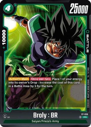 Broly : BR - FP-038 — Rivals Clash Release Event Cards