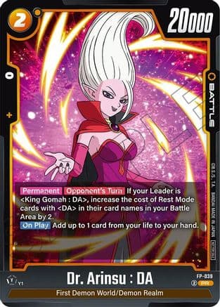 Dr. Arinsu : DA - FP-039 — Rivals Clash Release Event Cards