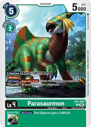 Parasaurmon — Versus Monsters