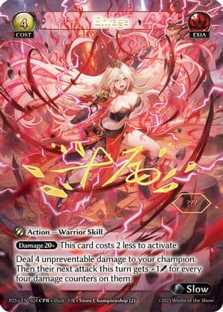 Enrage (CPR) — Promotional Cards