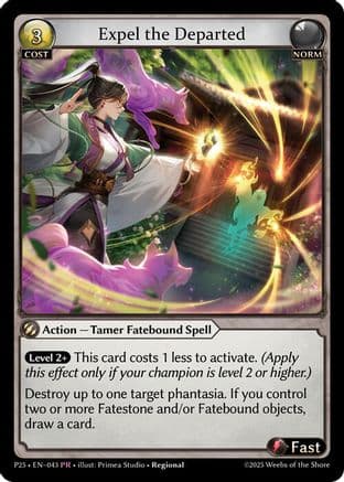 Expel the Departed — Promotional Cards