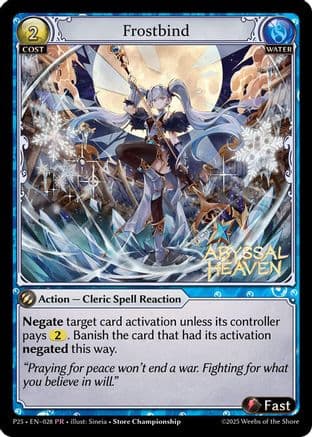 Frostbind (028) — Promotional Cards