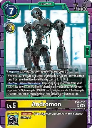 Andromon — Versus Monsters