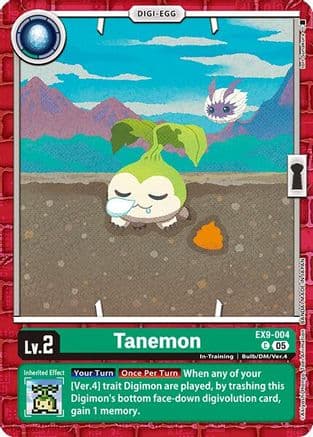 Tanemon — Versus Monsters Digimon Card Game card by Atsuya Uki, Nao Chung