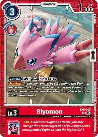 Biyomon — Versus Monsters Digimon Card Game card by tyuga