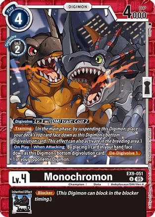 Monochromon — Versus Monsters