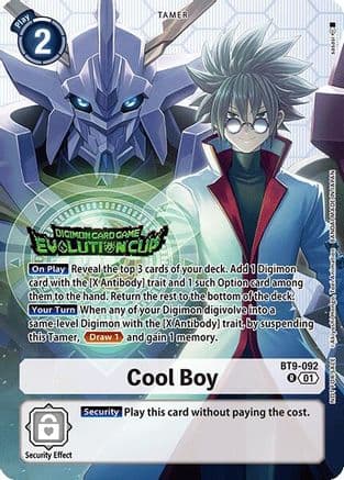 Cool Boy (Evolution Cup 2025 Vol. 1) — Digimon Card Game card