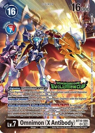 Omnimon (X Antibody) (Evolution Cup 2025 Vol. 1) — Xros Encounter