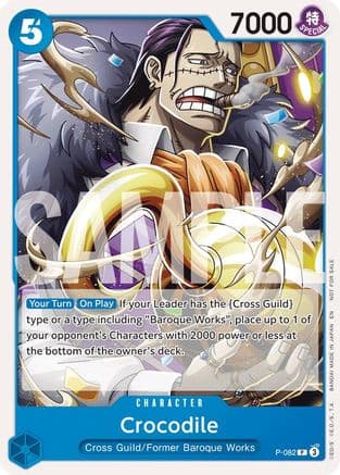 Crocodile (Store 2-on-2 Battle 2025) — One Piece Promotion Cards