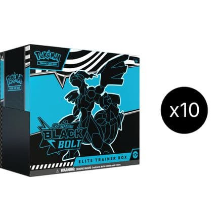 Black Bolt Elite Trainer Box Case — SV: Black Bolt