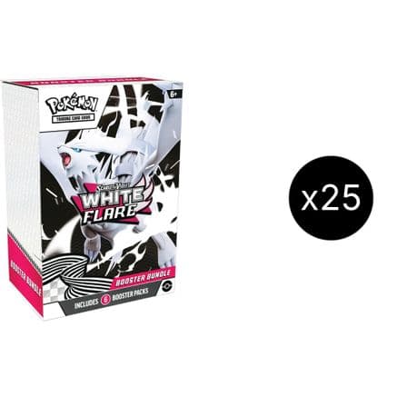 White Flare Booster Bundle Case — SV: White Flare