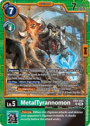 MetalTyrannomon — Versus Monsters
