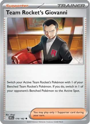 Team Rocket's Giovanni — SV10: Destined Rivals