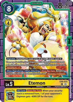 Etemon — Versus Monsters Digimon Card Game card by Pew Pew