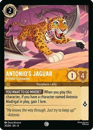Antonio's Jaguar - Faithful Companion — Reign of Jafar