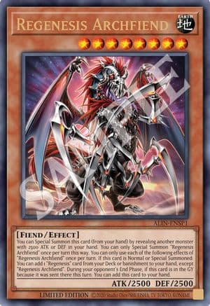Regenesis Archfiend (ALIN-ENSP1) — Alliance Insight