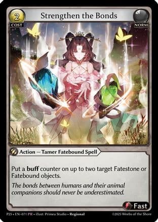 Strengthen the Bonds — Promotional Cards