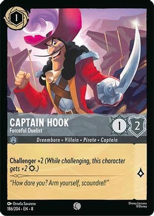 Captain Hook - Forceful Duelist — Reign of Jafar