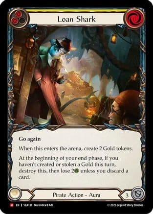 Loan Shark — High Seas Flesh and Blood card by Narendra B Adi