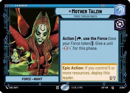 Mother Talzin - Power Through Magick — Legends of the Force