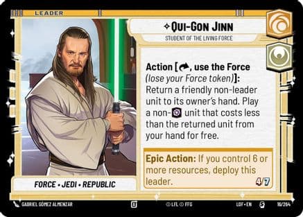 Qui-Gon Jinn - Student of the Living Force — Legends of the Force