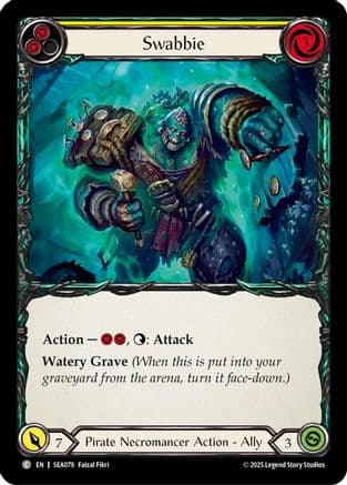 Swabbie — High Seas Flesh and Blood card by Faizal Fikri