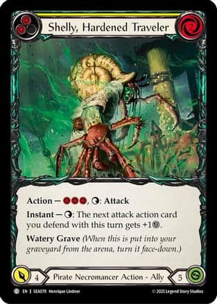 Shelly, Hardened Traveler — High Seas