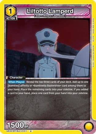 Liltotto Lamperd — UEX01BT: BLEACH: Thousand-Year Blood War Vol.2