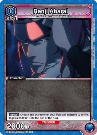 Renji Abarai (025) — UEX01BT: BLEACH: Thousand-Year Blood War Vol.2
