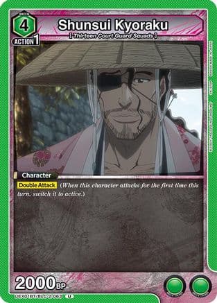 Shunsui Kyoraku — UEX01BT: BLEACH: Thousand-Year Blood War Vol.2