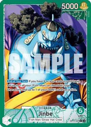 Jinbe (021) (Alternate Art) — A Fist of Divine Speed