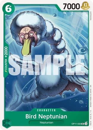 Bird Neptunian — A Fist of Divine Speed One Piece Card Game card by Nakabayashi