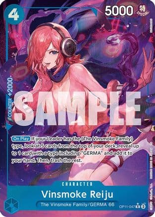 Vinsmoke Reiju (Alternate Art) — A Fist of Divine Speed