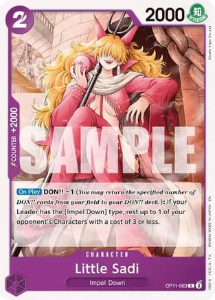 Little Sadi — A Fist of Divine Speed