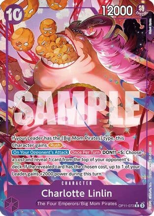Charlotte Linlin (Alternate Art) — A Fist of Divine Speed